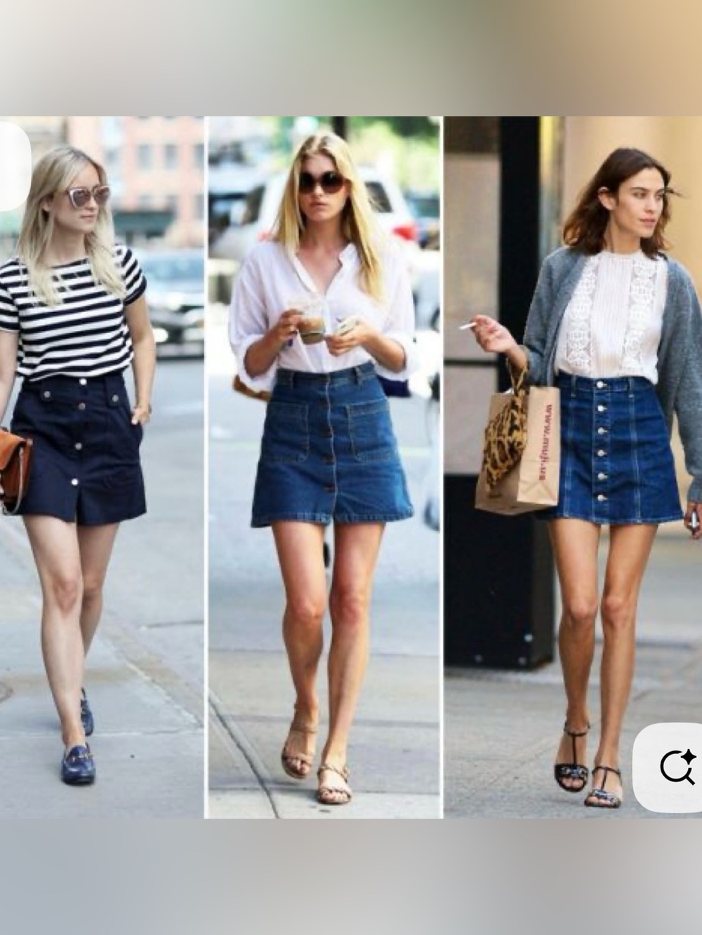 CARVEN PARIS Dark Denim Jean Skirt | FR 38 US 6 - Picture 2 of 15